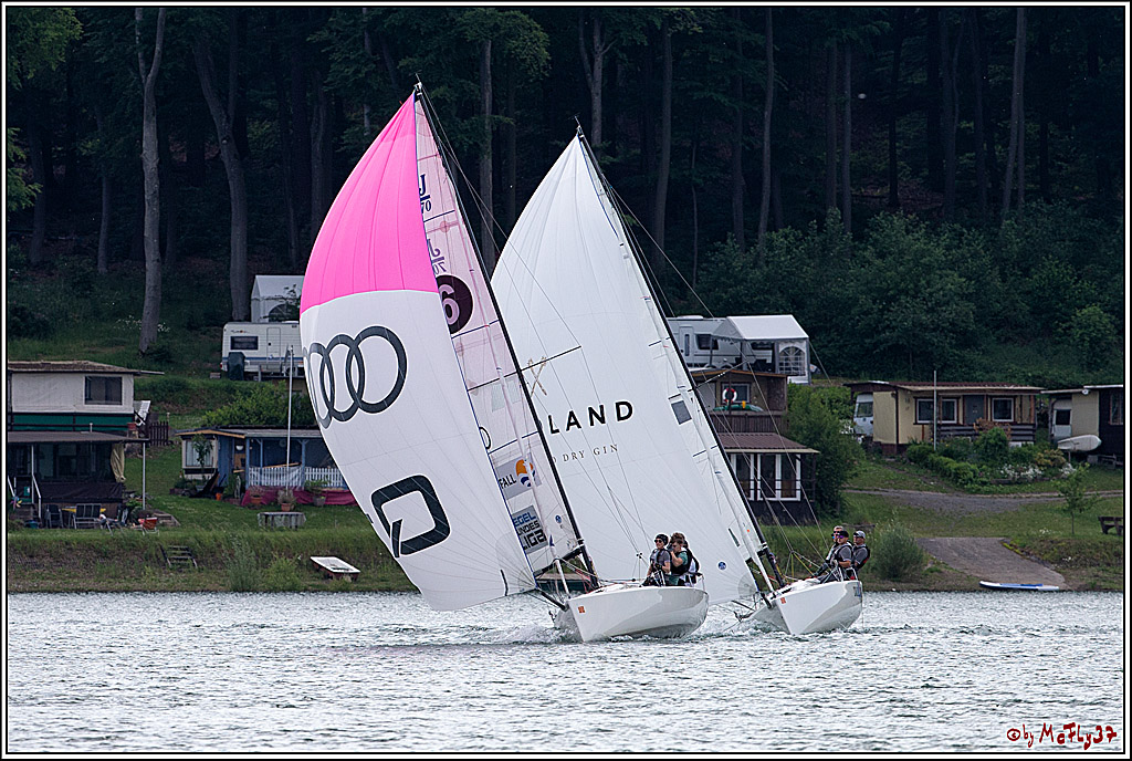 J70 - WOODLAND, 12.06.2021 Segelboot; Segeln; Woodland; Spinnaker; J70; Sorpesee; Sauerland